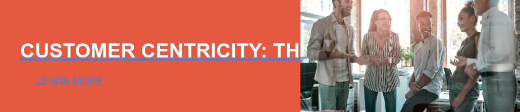 CUSTOMER CENTRICITY: THE DEFINITIVE GUIDE LEARN MORE