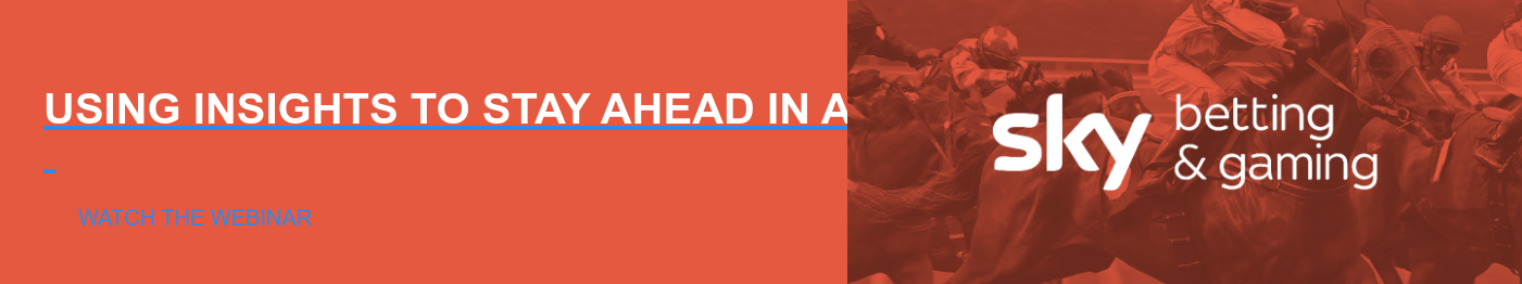 Using Insights to Stay Ahead in an Oversaturated Market   WATCH THE WEBINAR