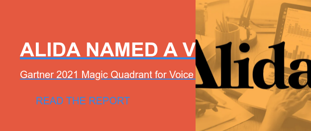 Alida named a visionary  Gartner 2021 Magic Quadrant for Voice of Customer Read the Report