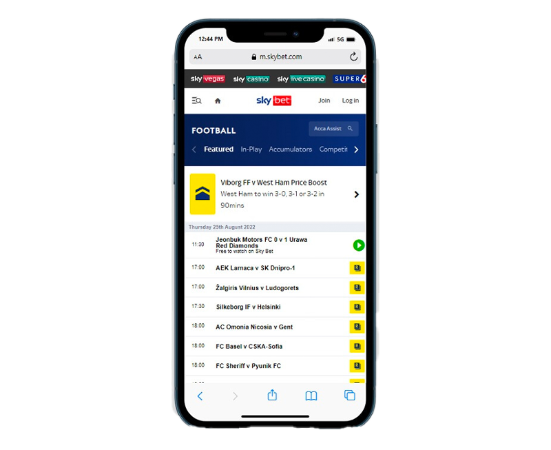 sky bet hero