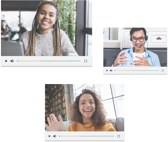 Video Interviews and Focus Groups